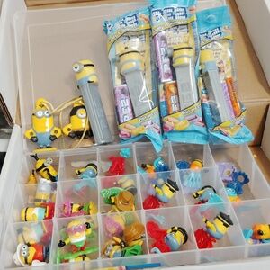 Minion Collection Pez and mini figures